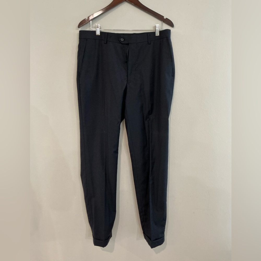 Barron Portly Suit Pants | Men’s navy blue